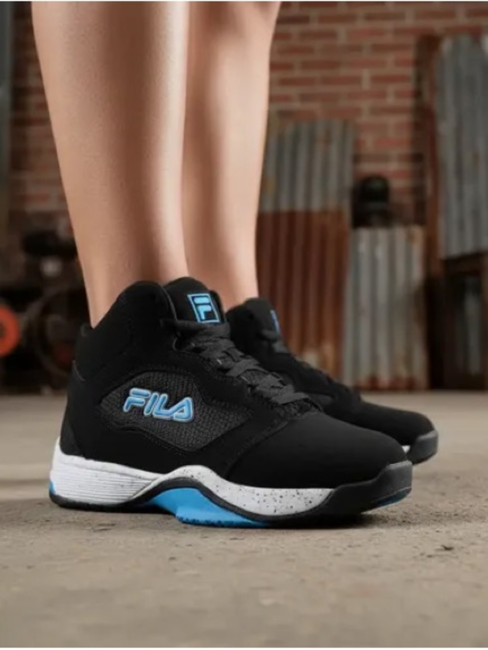 FILA  SWEEPER 7 BASKETBALL TRAINER SNEAKERS MEN SHOES SIZE 7